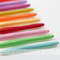 10 Stück Regenbogen Farbe Gummi Griff Aluminium Haken Croceht Haken zum Weben und Stricken