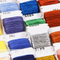  Stickgarn 108pcs DMC Colors Stickgarn String Kits mit Aufbewahrungsbox 38 Stück Stickpackungen