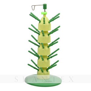 Stack'n Stitch Thread Tower Organisieren Sie bis zu 30 Garnrollenständer